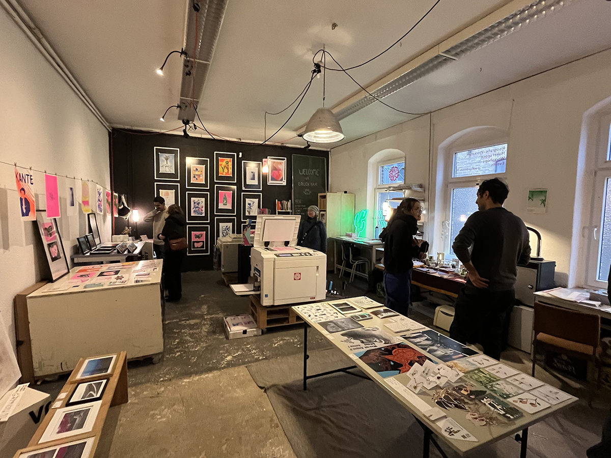 druckbar workshop interior