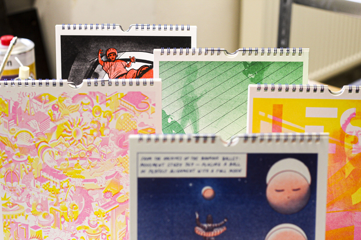 Exhibition Hidden Bauhaus Kalender 2025